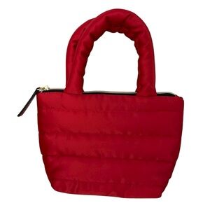 Estee Lauder Small Vibrant Red Tote Bag